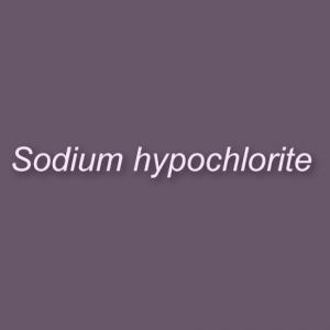 Sodium hypochlorite    