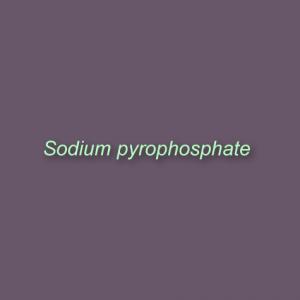 Sodium pyrophosphate